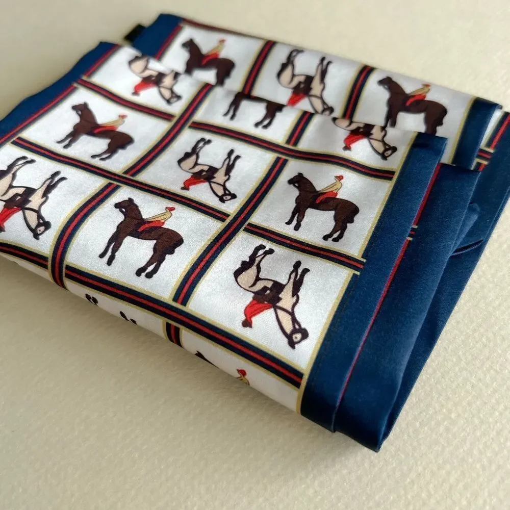 Horse print Scarf P58